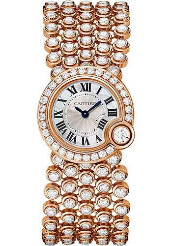 Cartier Ballon Blanc de Cartier Watch – 24.2 mm Pink Gold Case – Mother-of-Pearl Diamond Dial – Mother Of Pearl Bracelet – HPI00758