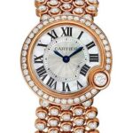 Cartier Ballon Blanc de Cartier Watch – 30.2 mm Pink Gold Case – Diamond Bezel – Mother-of-Pearl Diamond Dial – Mother Of Pearl Bracelet – HPI00759
