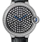 Cartier Ballon Bleu de Cartier Limited Edition of 100 Watch – 42 mm White Gold Diamond Case – White Gold Nac-Treated Dial – HPI01062