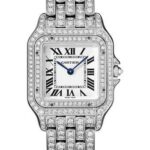 Cartier Panthere de Cartier Watch – 37 mm White Gold Diamond Case – Diamond Bracelet – HPI01130