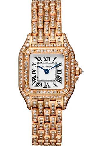 Cartier Panthere de Cartier Watch – 22 mm Pink Gold Diamond Case – Diamond Bracelet – HPI01131