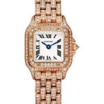 Cartier Panthere de Cartier Watch – 25 mm Pink Gold Diamond Case – Diamond Bracelet – HPI01326