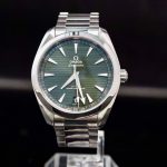 2021 OMEGA Seamaster Aqua Terra Green Teak Dial 41mm 220.10.41.21.10.001