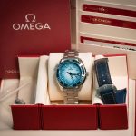Omega Seamaster Planet Ocean 600M Summer Blue 39.5mm Dial Ref. 215.30.40.20.03.002 – Full Set