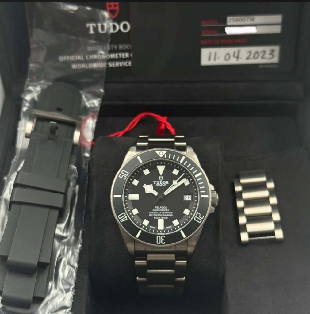TUDOR Pelagos Titanium Diver watch – 42mm Black