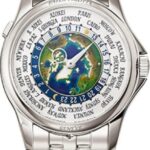Patek Philippe Complications World Time Platinum Cloisonn Dial – 39.5 mm – 5131/1P-001