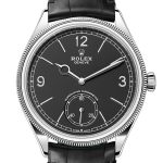 Rolex 1908 39mm Intense Black Dial White Gold Men’s Watch 52509