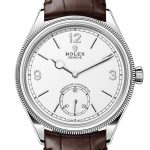 Rolex 1908 39mm Intense White Dial White Gold Men’s Watch 52509