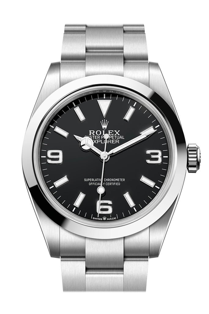 Rolex Explorer 40 Black Dial Men’s Watch 224270