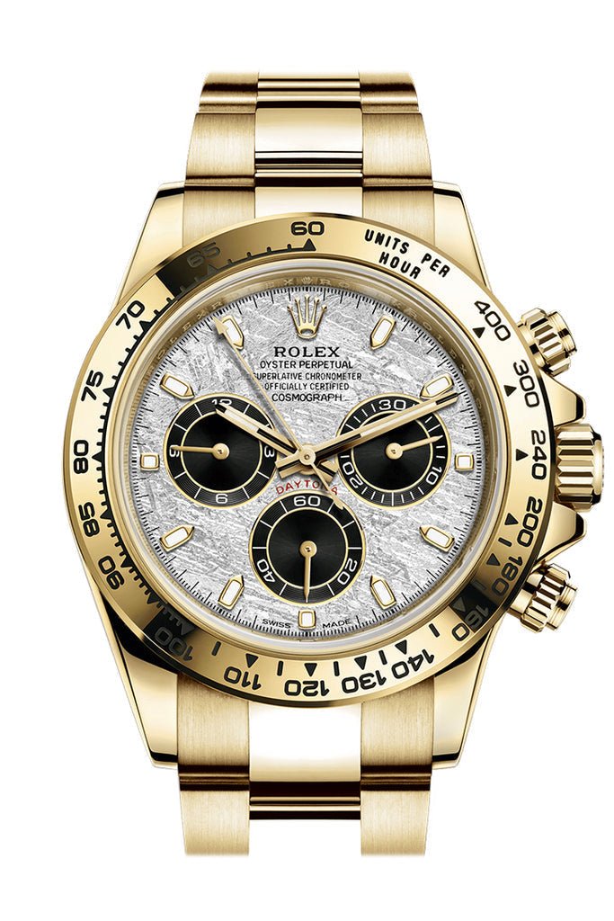 Rolex Cosmograph Daytona Meteorite Dial Yellow Gold Men’s Watch 116519LN