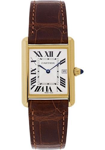 Cartier Tank Louis Cartier Watch – Large Yellow Gold Case – Alligator Strap – W1529756