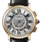 Cartier Rotonde de Cartier Central Chronograph Watch – 42 mm Pink Gold Case – W1555951