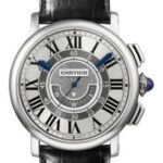 Cartier Rotonde de Cartier Central Chronograph Watch – 42 mm White Gold Case – W1556051