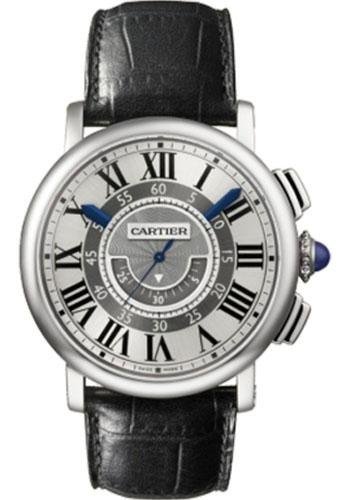 Cartier Rotonde de Cartier Central Chronograph Watch – 42 mm White Gold Case – W1556051
