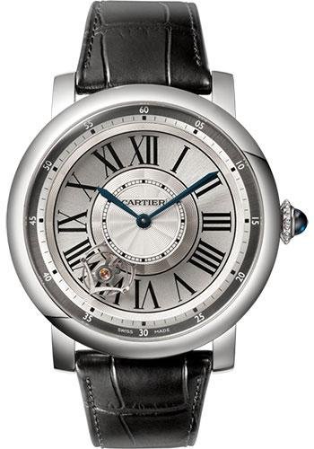 Cartier Rotonde de Cartier Astrotourbillon Watch – 47 mm White Gold Case – W1556204