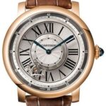 Cartier Rotonde de Cartier Astrotourbillon Watch – 47 mm Pink Gold Case – W1556205