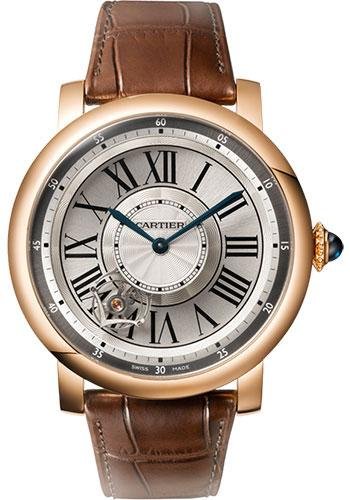 Cartier Rotonde de Cartier Astrotourbillon Watch – 47 mm Pink Gold Case – W1556205