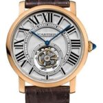 Cartier Rotonde de Cartier Flying Tourbillon Watch – 40 mm Pink Gold Case – W1556215