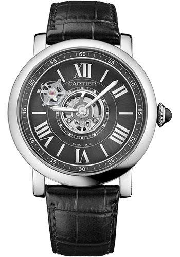 Cartier Rotonde de Cartier Astrotourbillon Cristal de Carbone Watch – 47 mm Niobium-Titanium Case – W1556221