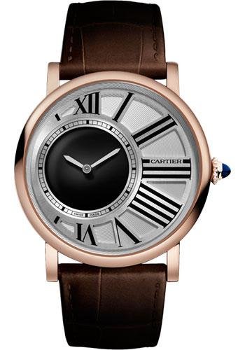 Cartier Rotonde de Cartier Mystery Watch – 42 mm Pink Gold Case – W1556223
