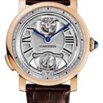 Cartier Rotonde de Cartier Minute Repeater Flying Tourbillon Watch – 45 mm Pink Gold Case – W1556229