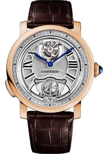 Cartier Rotonde de Cartier Minute Repeater Flying Tourbillon Watch – 45 mm Pink Gold Case – W1556229