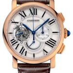 Cartier Rotonde de Cartier Tourbillon Chronograph 8-Day Power Reserve Watch – 45 mm – W1556245