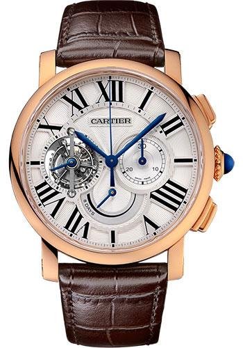 Cartier Rotonde de Cartier Tourbillon Chronograph 8-Day Power Reserve Watch – 45 mm – W1556245
