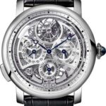 Cartier Rotonde de Cartier Grande Complication Skeleton Watch – 45 mm Platinum Case – W1556251