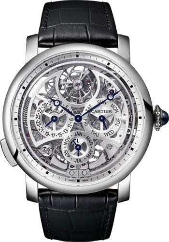 Cartier Rotonde de Cartier Grande Complication Skeleton Watch – 45 mm Platinum Case – W1556251