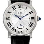 Cartier Rotonde De Cartier Calendar Aperture and Power Reserve Watch – 40 mm Steel Case – W1556369