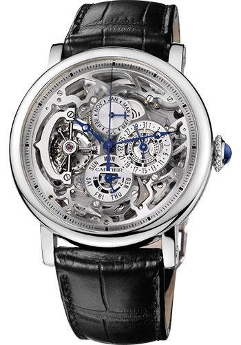 Cartier Rotonde de Cartier Grande Complication Skeleton Watch – 43.5 mm Platinum Case – W1580017