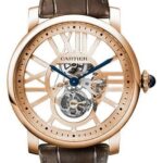 Cartier Rotonde de Cartier Skeleton Flying Tourbillon Numbered Edition of 100 Watch – 45 mm Pink Gold Case – W1580046