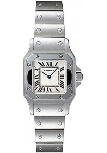 Cartier Santos de Cartier Galbee Watch – Small Steel Case – And Steel Bracelet – W20056D6