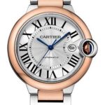 Cartier Ballon Bleu de Cartier Watch – 42 mm Steel Case – Pink Gold Bezel – Pink Gold And Steel Bracelet – W2BB0004