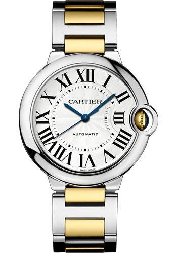 Cartier Ballon Bleu de Cartier Watch – 36.6 mm Steel Case – Yellow Gold And Steel Bracelet – W2BB0012