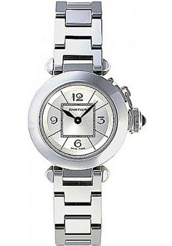 Cartier Miss Pasha Watch – 27 mm Steel Case – Silver Dial – W3140007