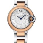 Cartier Ballon Bleu de Cartier Watch – 28 mm Steel Case – Pink Gold And Steel Bracelet – W3BB0005