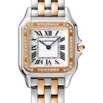 Cartier Panthere de Cartier Watch – 27 mm Steel And Pink Gold Case – Diamond Bezel – W3PN0007