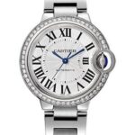 Cartier Ballon Bleu de Cartier Watch – 33 mm Steel Case – Diamond Bezel – W4BB0016