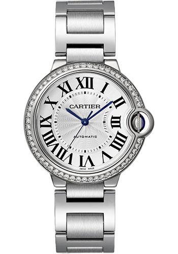 Cartier Ballon Bleu de Cartier Watch – 36 mm Steel Case – Silvered Dial – Interchangeable Bracelet – W4BB0024
