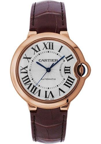 Cartier Ballon Bleu de Cartier Watch – Medium Rose Gold Case – Alligator Strap – W6900456