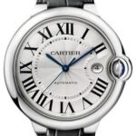 Cartier Ballon Bleu de Cartier 42 MM Watch – 42.1 mm Steel Case – Black Alligator Strap – W69016Z4