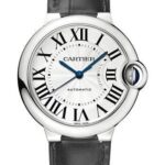 Cartier Ballon Bleu de Cartier Watch – 36.6 mm Steel Case – Black Alligator Strap – W69017Z4