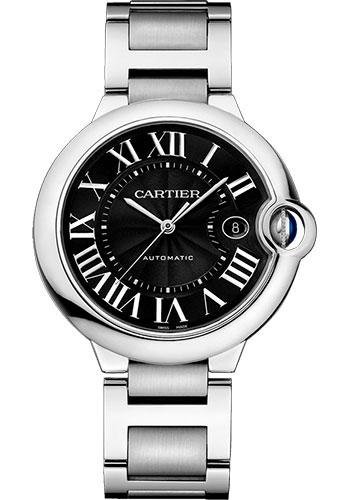 Cartier Ballon Bleu de Cartier Watch – 42 mm Steel Case – Black Dial – W6920042