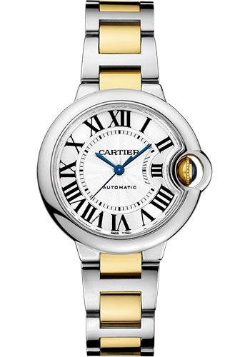 Cartier Ballon Bleu de Cartier Watch – 33 mm Steel And Yellow Gold Case – Yellow Gold And Steel Bracelet – W2BB0002