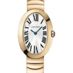 Cartier Baignoire Watch – Small Pink Gold Case – Gold Bracelet – W8000005