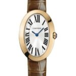 Cartier Baignoire Watch – Small Pink Gold Case – Alligator Strap – W8000007