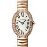 Cartier Baignoire Watch – Mini Pink Gold Diamond Case – WB520026