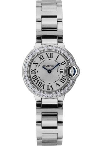 Cartier Ballon Bleu de Cartier Watch – Small White Gold Case – Diamond Bezel – WE9003Z3